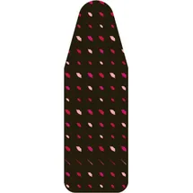 Laurastar Bügelbezug Universalcover Lips, Einzigartiges Laurastar-Design, 131cm x 55cm, 100 Baumwolle, Praktisches Klipp-System, Geeignet für alle Marken,