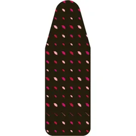 Laurastar Bügelbezug Universalcover Lips, Einzigartiges Laurastar-Design, 131cm x 55cm, 100 Baumwolle, Praktisches Klipp-System, Geeignet für alle Marken,