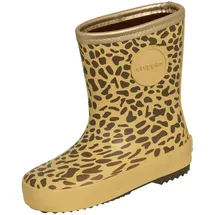 druppies Gummistiefel Leopard Beige/Orange 29