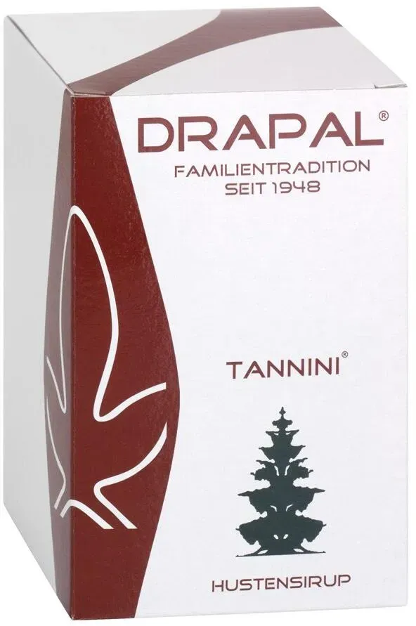 DRAPAL® Tannini Hustensirup Glas mit Faltschachtel