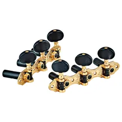 Ortega OTMDLX-GOBK Deluxe Stimmmechaniken Gold/Schwarz