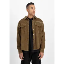 Alpha Industries Cord Überhemd Beige XL