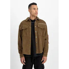 Alpha Industries Cord Überhemd Beige XL
