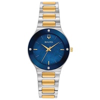 Bulova Modern Mehrfarbig Damen Armbanduhr 98R273