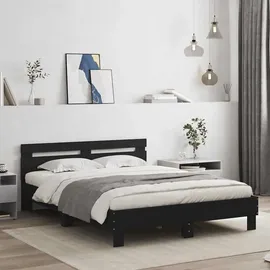 vidaXL 140 x 200 cm Schwarz
