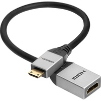Celexon Mini HDMI auf HDMI M/F Adapter mit Ethernet