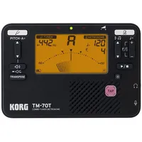 Korg TM-70T Tuner Metronom Schwarz