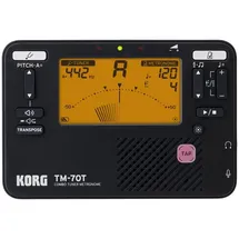Korg TM-70T Tuner Metronom Schwarz