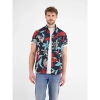Lerros Sommerhemd in Hawaiian-Style - Classic navy), - XXL