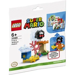 LEGO® Super MarioTM 30389 Fuzzy & Pilz-Plattform – Erweiterungsset Polybag