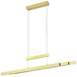 LED Hängelampe Trio Trajan Messing 375310508