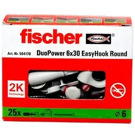 Fischer Dübel EasyHook Round 6 DuoPower