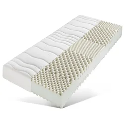 Komfortschaummatratze HEMAFA "Cellflex 2700" Gr. 20, beige (champagner), B:140cm H:24cm L:200cm, Bezug: 51% Polyester, 49% Lyocell (TENCEL). Steppfüllung: 100% Polyester, Matratzen, Top Temperaturausgleich dank Tencelbezug