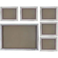 MCW Bilderrahmen Set H248, Fotorahmen Holzrahmen, 5x 19x24cm 1x