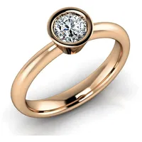 Verlobungsring VR02 750er RosÈgold - 3386