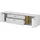 Home Affaire Long Island Lowboard 200 cm Weiß Kunststoff/Metall/Holzwerkstoff