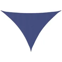 VidaXL Sonnensegel Blau 7x5x5 m 100% Polyester Oxford