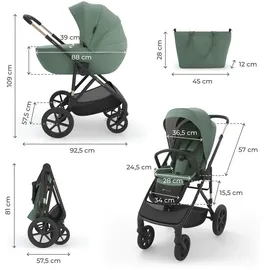 Kinderkraft PRIME 3 Grün