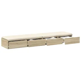 vidaXL Bettschubladen Sonoma-Eiche 160 x 36.5 x 16.5 cm Holzwerkstoff