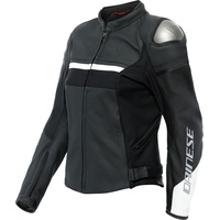 Dainese Rapida Damen Lederjacke schwarz, 42