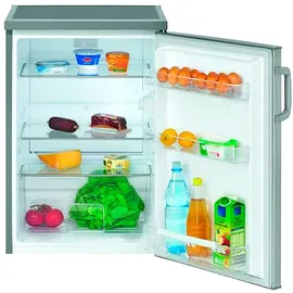 Bomann VS 2195 Kühlschrank (134 l, 850 mm hoch, Edelstahl)
