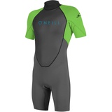 o ́neill wetsuits O'Neill Youth Reactor Wetsuit, Graph/Dayglow, 14
