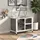PawHut Kleintierstall 91,5 x 53,3 x 73 cm grau
