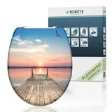 Schütte WC-Sitz SUNSET SKY mehrfarbig