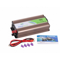 Klimaworld Spannungswandler | REP500 | DC/AC | 12V auf 220V | 500Watt | 0 % MwSt. (gem. § 12 Abs. 3 UStG)