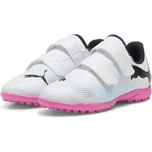 Puma Future 7 Play TT Jr. puma white/puma black/poison pink 38