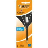 BIC Kugelschreibermine 4 Colours schwarz 2 Stück