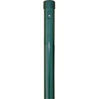 Hadra Zaunpfosten 40 x 175 cm Grün/pulverbeschichtet