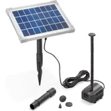 esotec Solar Teichpumpe mit Filter für außen | SET Sprinklerpumpe 250l/h 101909