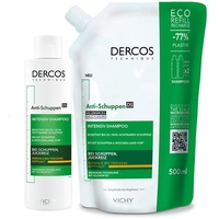 Vichy Dercos Anti-Schuppen Shampoo trock.Kopfhaut + Nachfüllung 200+500 ml