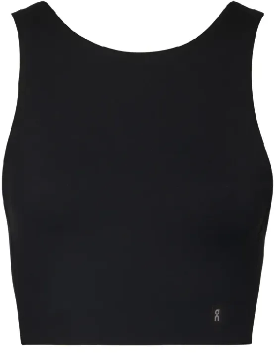 Damen-Top On Running Core 2-in-1 Crop Größe: M /  schwarz