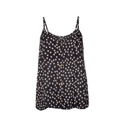 Protest DEVIANT Damen spaghetti Top Schwarz