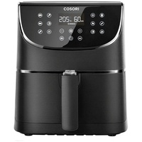Cosori CP158-AF-RXB Heißluftfritteuse (5,5 l 1700 Watt, schwarz