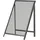 VOREL Bausieb Grau Graphit 100 cm