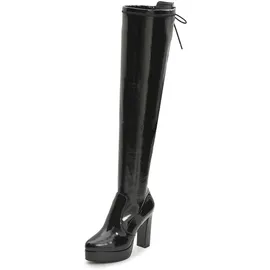 LASCANA Overknees Damen Schwarz 43