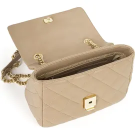 Valentino Ocarina Umhängetasche Kunstleder Beige