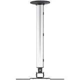 VCM Mid.you Tv-Wandhalter, Silber, Metall, 62x70x19 cm, Wohnzimmer, TV Möbel, TV-Wandhalterung
