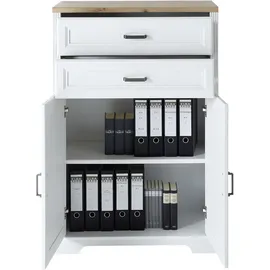 Landscape JASMIN Aktenschrank 86 x 127 x 38 braun