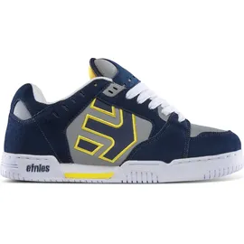 ETNIES Faze Skate Shoe, Navy/Grey/Yellow, 45.5 EU