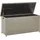 Beliani Auflagenbox 126 x 46 x 63 cm Taupe