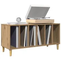 vidaXL Plattenschrank Artisan-Eiche 100x38x48 cm Holzwerkstoff