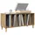 vidaXL Plattenschrank Artisan-Eiche 100x38x48 cm Holzwerkstoff