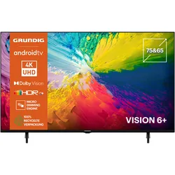 E (A bis G) GRUNDIG LED-Fernseher Fernseher schwarz LED Fernseher
