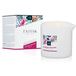 «Bamboo Orchids» Massagekerze 200g – Blumiger Duft, wärmend (0.2 kg) 200 g
