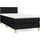 vidaXL Boxspringbett 100 x 200 cm Schwarz