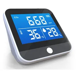PURLINE Drahtlose Wetterstation mit CO2-Detektor